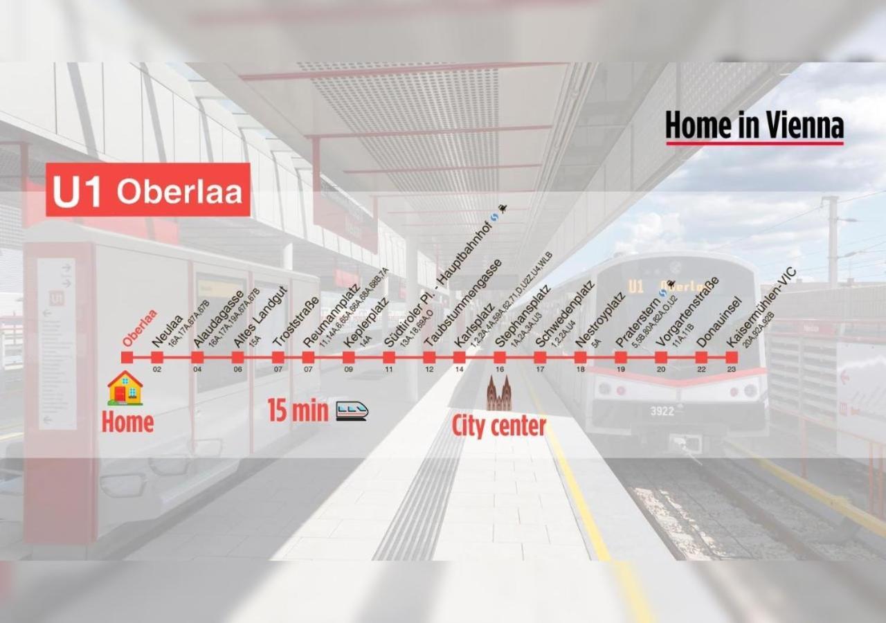 Home In Vienna By Oberlaa Therme - 15 Min To The City Center Eksteriør billede